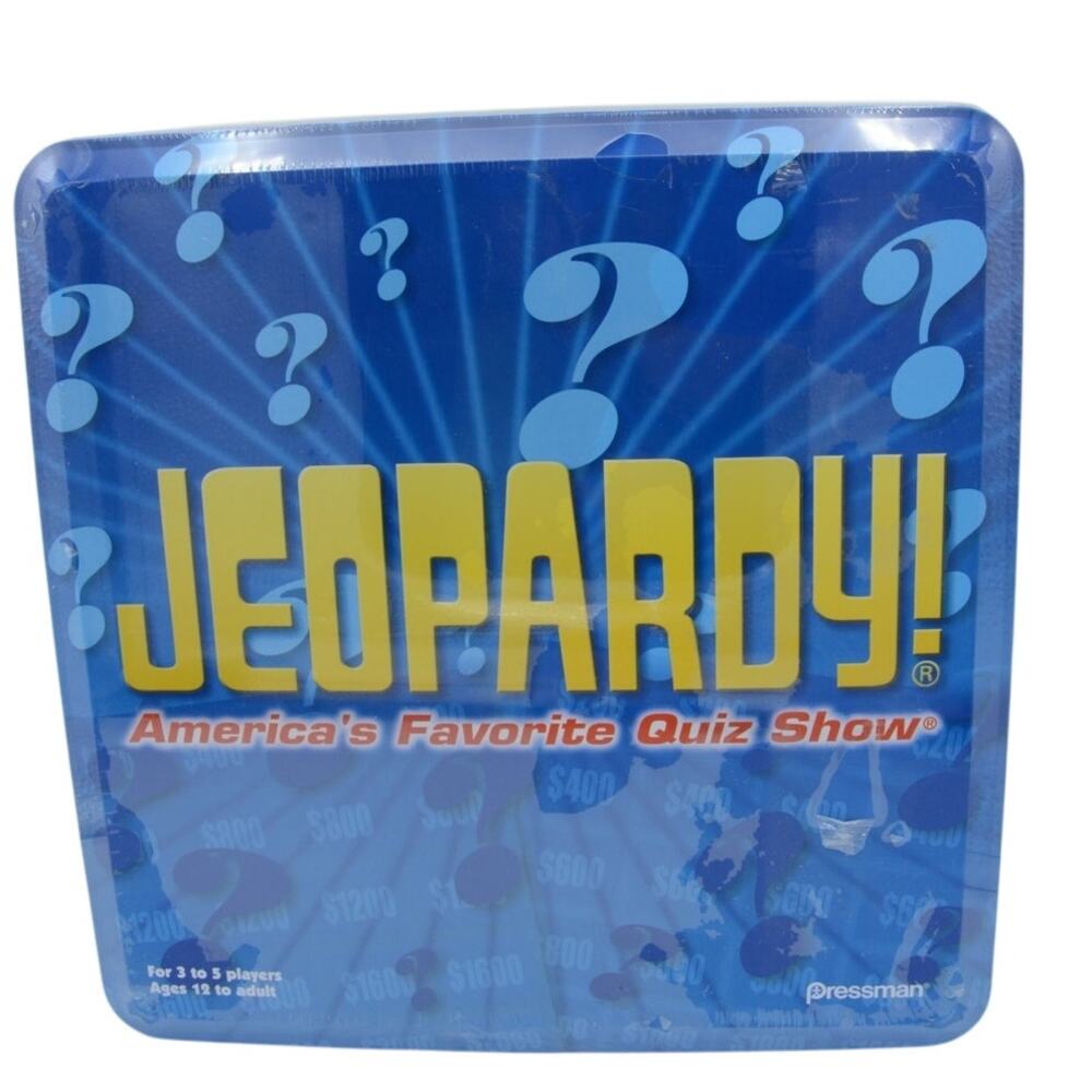Jeopardy Sealed 2004 Edition in tin